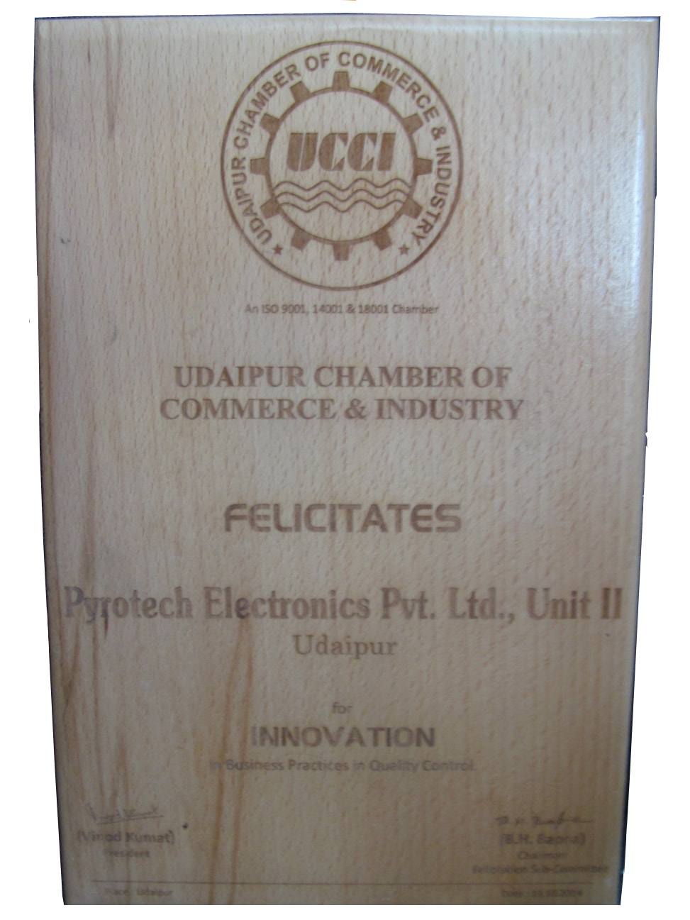 Udaipur Chamber of commerce & Industry