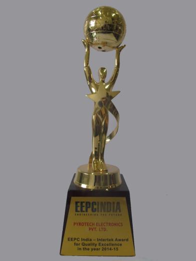 EEPC India - Intertek Award for Quality Excellence in the year 2014 -15