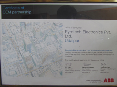 Certificate of OEM Partnership